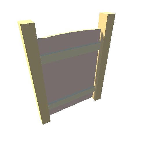 Fence - Door Complete 01